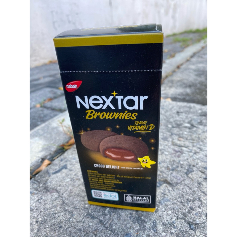 

NEXTAR COOKIES CHOCO BROWNIES 90 GR