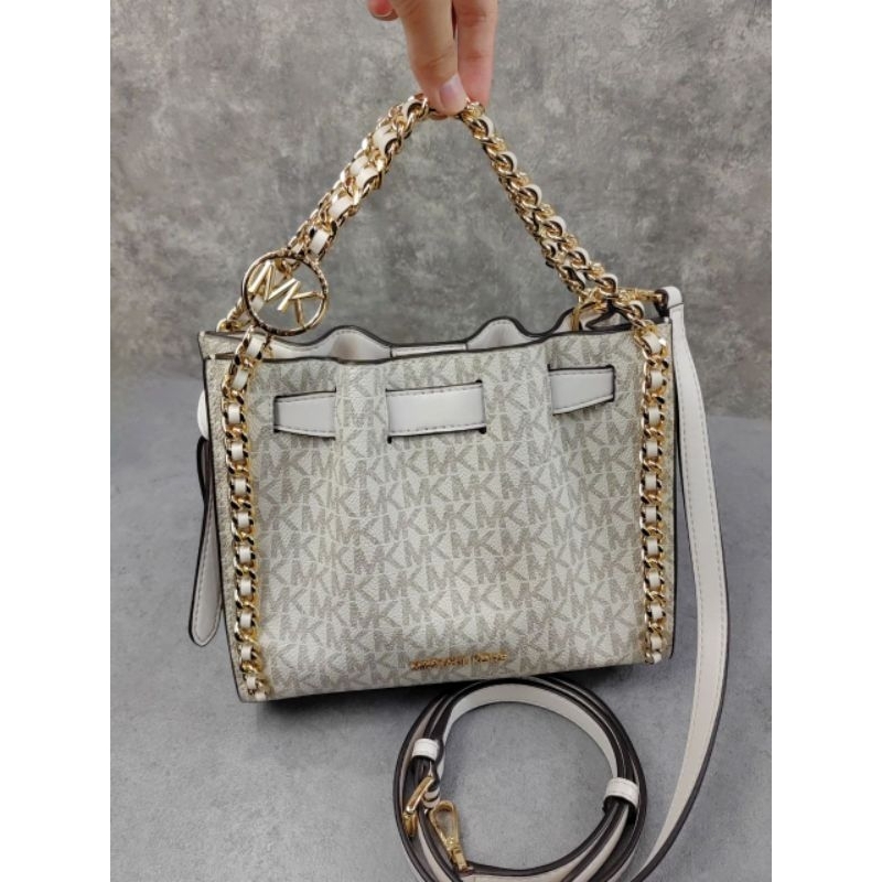 MK Mina Small Xbody Signature Vanilla