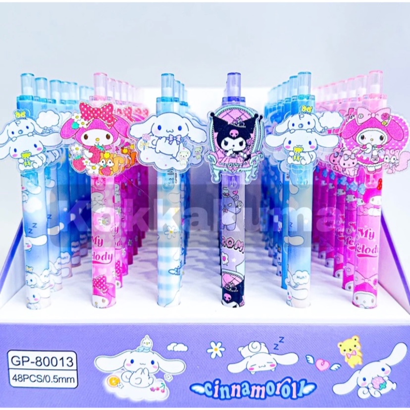 

( LLM ) Pulpen / PEN GEL SANRIO CINNAMOROLL KUROMI MYMELODY