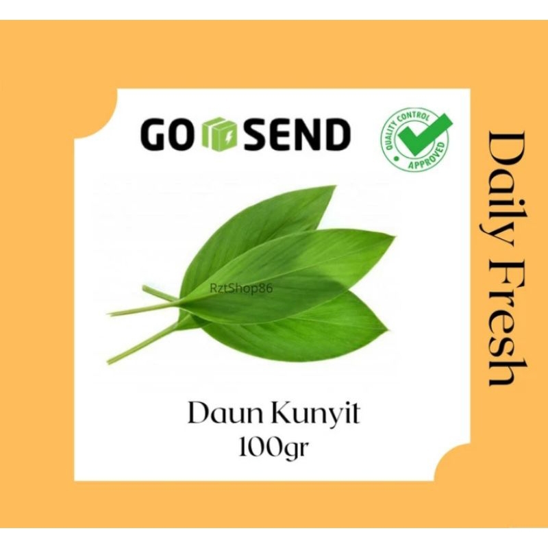 

Bumbu rempah Masakan Daun Kunyit Segar 100g