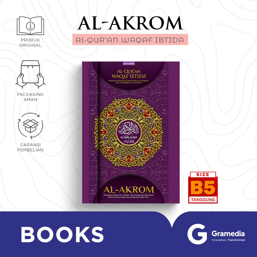 Gramedia - Al-Quran Cordoba Al Akrom B5 Pt Cordoba International Indonesia