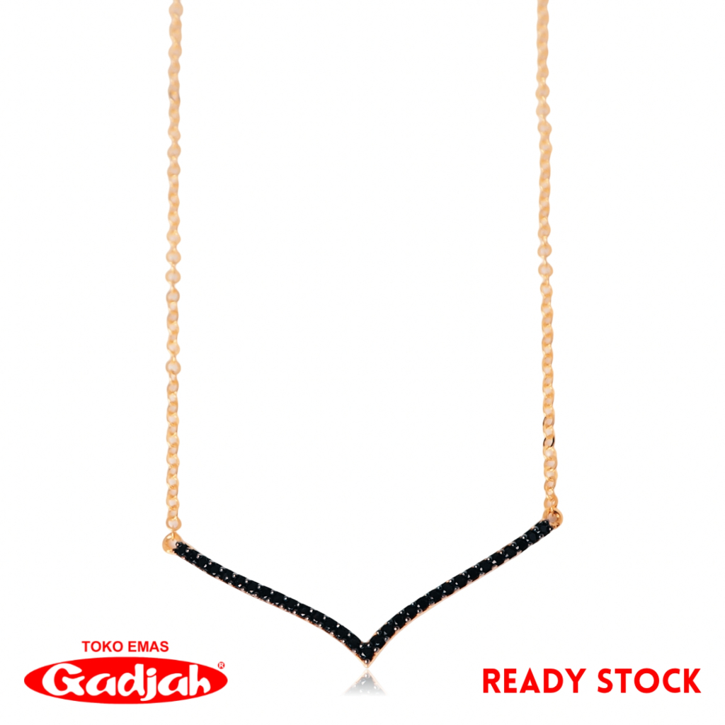 Kalung Emas New Fancy Aurel Minimalis - Toko Emas Gadjah