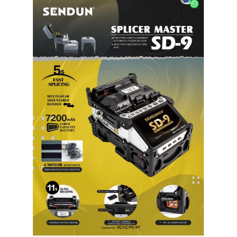 SPLICER SENDUN SD-9  6 Motor
