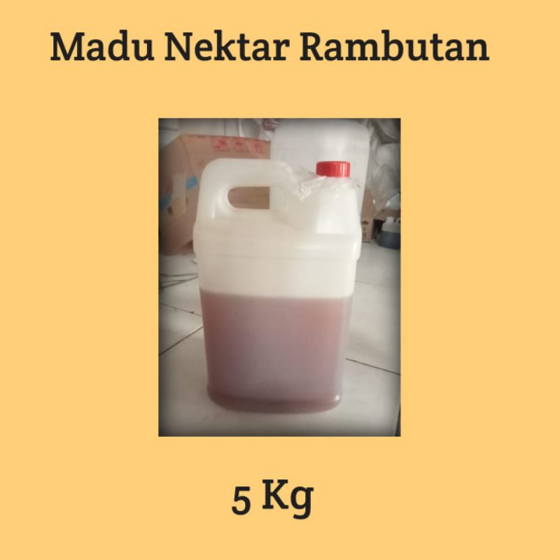 

Madu Nektar Rambutan curah 5 Kg