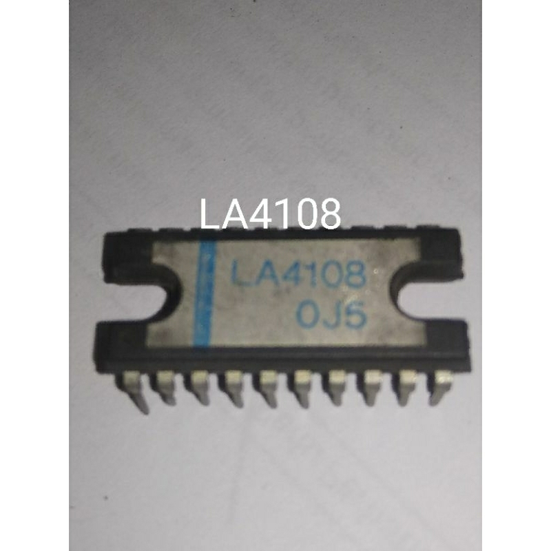 IC LA4108 power amplifier 2X5,3Watt