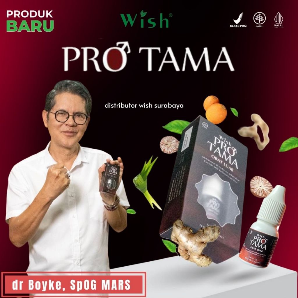 Protama Wish dr Boyke Obat Luar Herbal Stamina Pria Aman BPOM