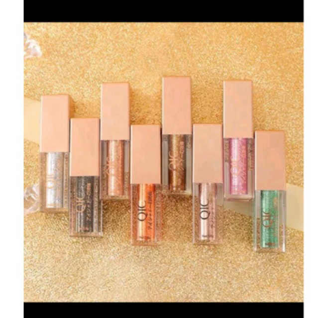 QIC EYESHADOW LIQUID GLITTER ORI 100% Glitter Waterproof Lasting
