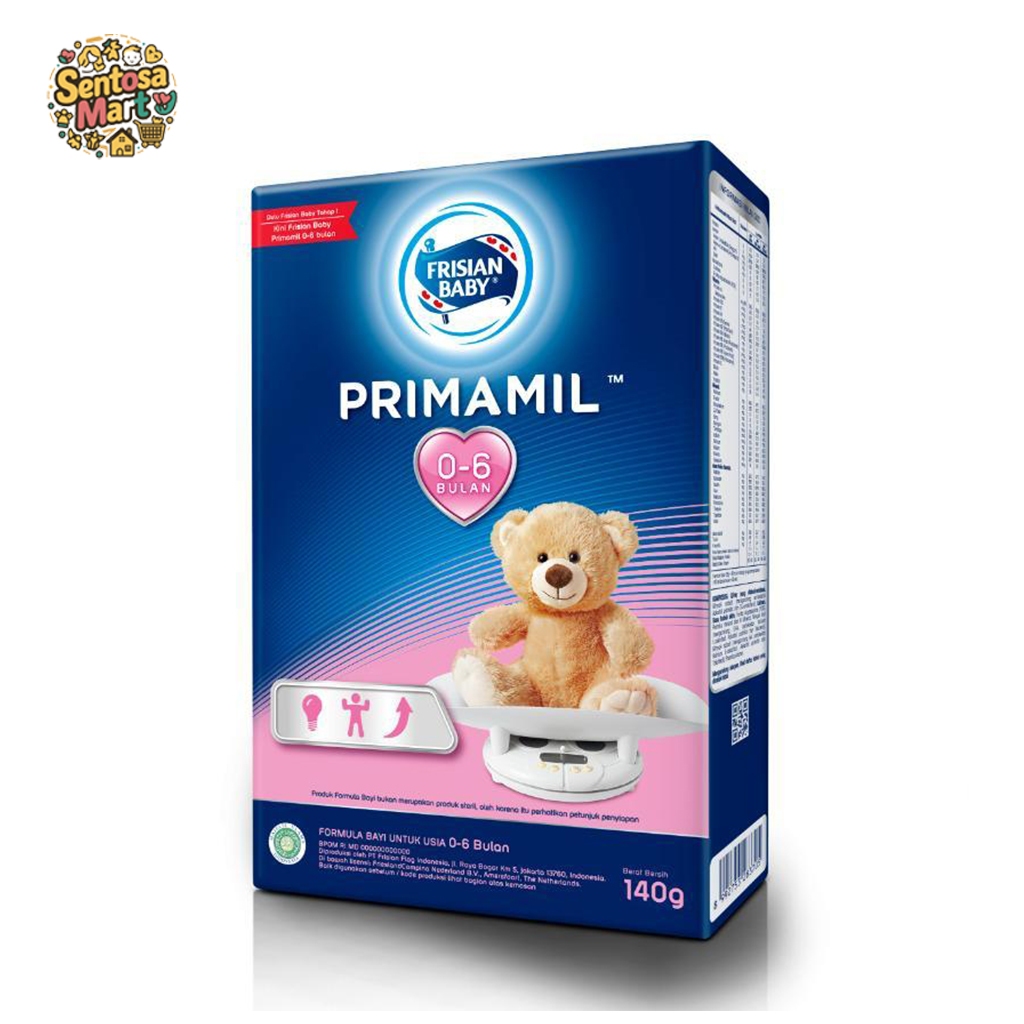 FRISIAN FLAG Primamil Susu Formula Bayi 0-6 Bulan 140 g