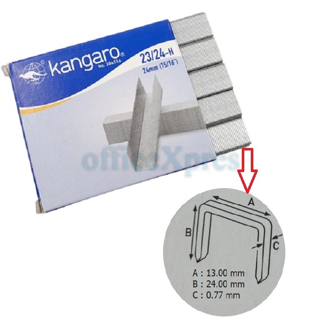 

Paket Kejutan Isi Stapler Staples Heavy Duty Stapler 23241224 Kangaro Refill Heavy Duty Stapler