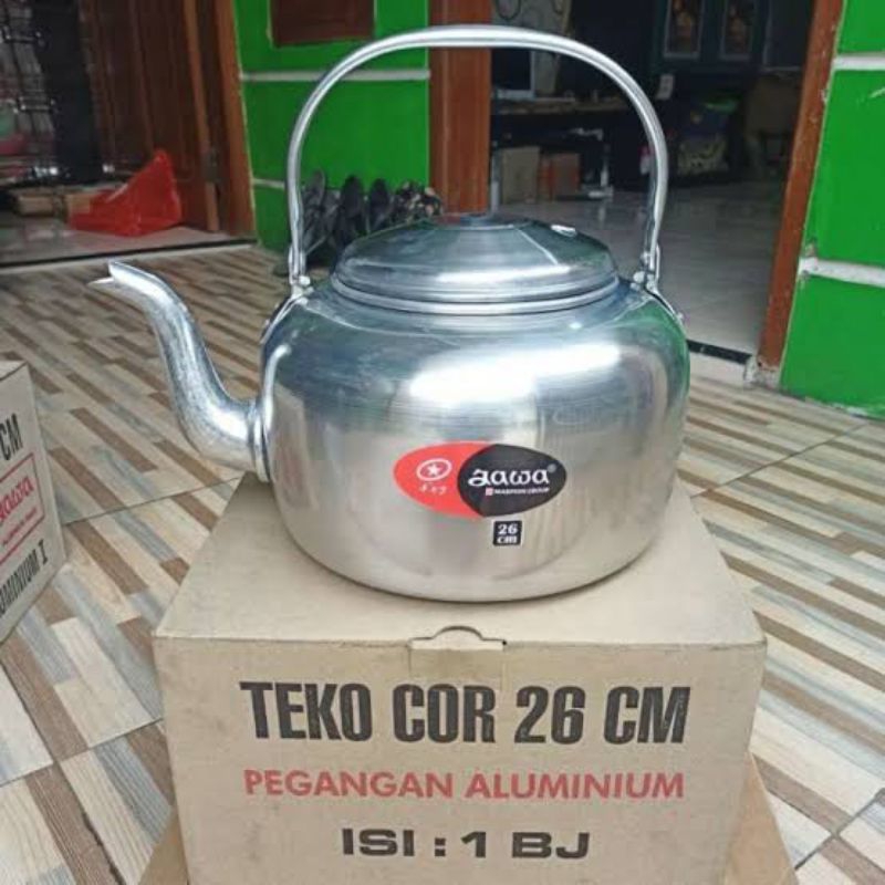 MASPION TEKO SUPER 26 CM ALUMUNIUM SUPER KETTLE / CERET JAWA