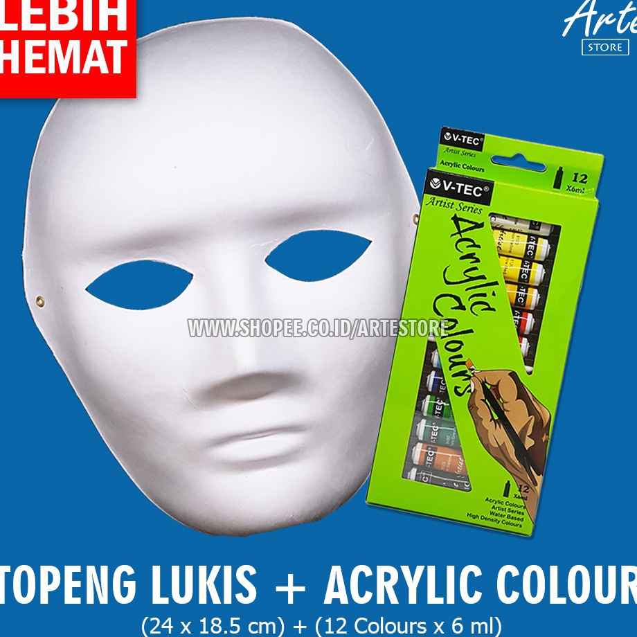 

Banyak Promo PAKET MELUKIS Topeng Lukis dan Cat Acrylic