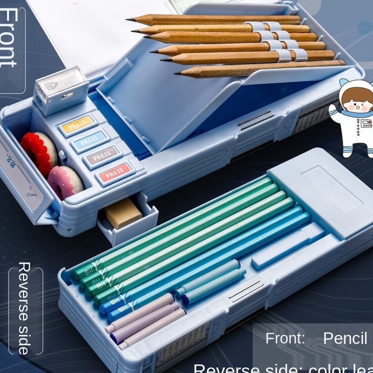 

Kirim Populer COD Kotak Pensil Multifungsi Lengkap Peruncing Gunting Kotak Alat Tulis Tempat Pensil Dua Lapis Bahan Plastik Multifungsi Untuk Anak LakiLaki Perempuan Tempat pensil anakanak kotak pensil