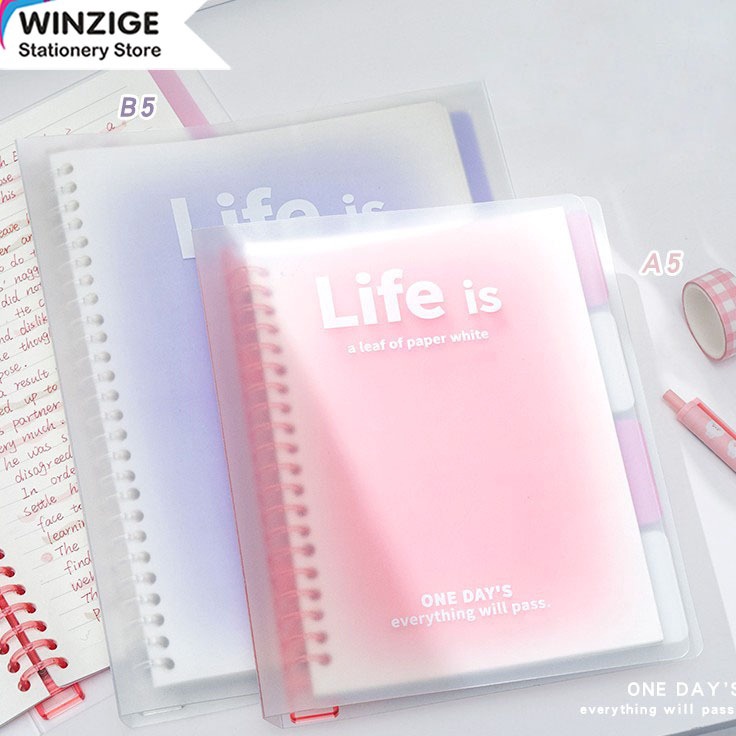 

Diskon Viral Winzige Binder B5 A5 Buku Tulis Sekolah Lucu Buku Notebook Aesthetic Korea Besar Binder Kuliah Buku Catatan Sampul Buku Aesthetic Stationery Alat Tulis Cute Notebook A5 B5