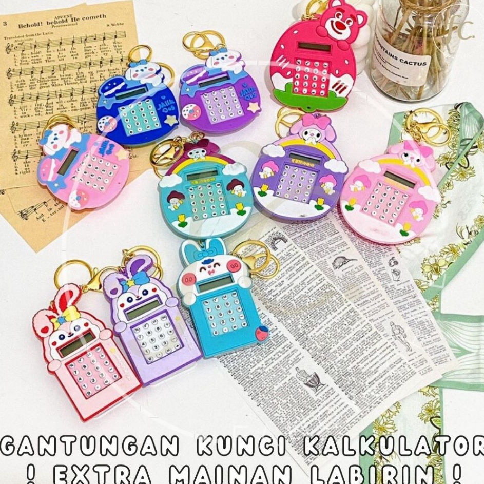 

Diskon Minggu Ini Gantungan Kunci Kalkulator Kecil Saku Portable Mainan Labirin Maze Toy Game Kartun Lotso Sanrio My Melody Duffy Puppy Bunny Kelinci Animal Travel Size Calculator Stationary Keychain ATK Alat Tulis Anak Sekolah Kantor Souvenir Harg