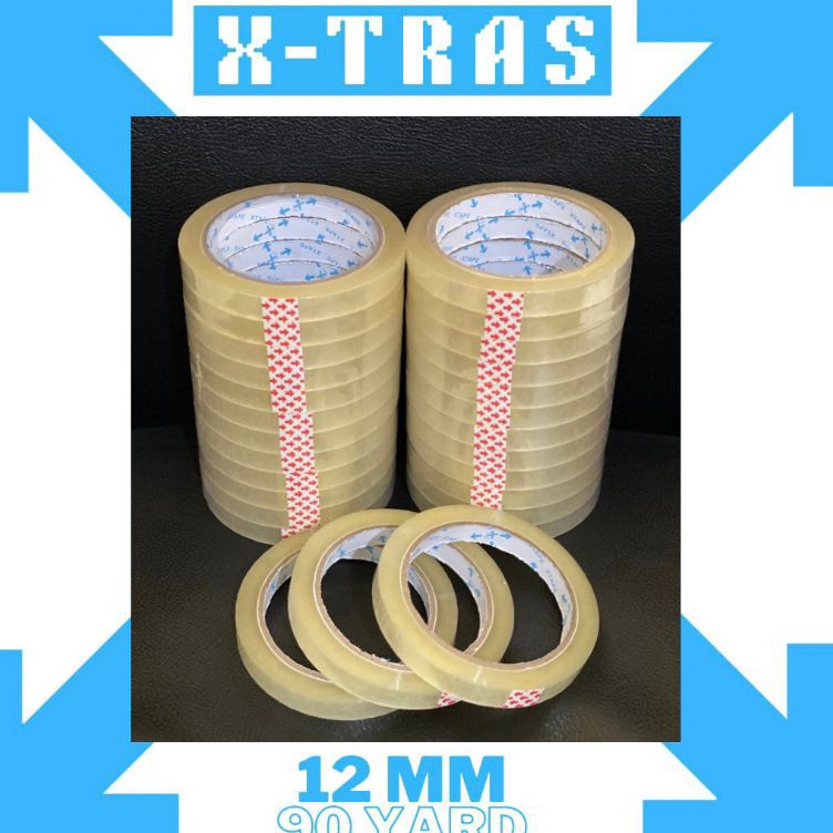 

Update Termurah Selotip Isolasi Solatip Bening 12 MM 9 Yard 1 slop isi 12 pcs