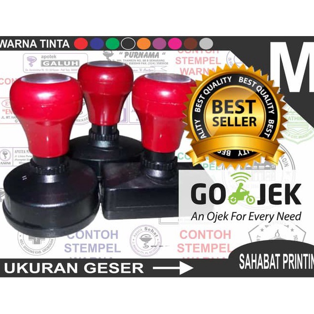 

Hot Promo TERMURAH STEMPEL WARNA STEMPEL JADI TINGGAL CAP UKURAN MEDIUM
