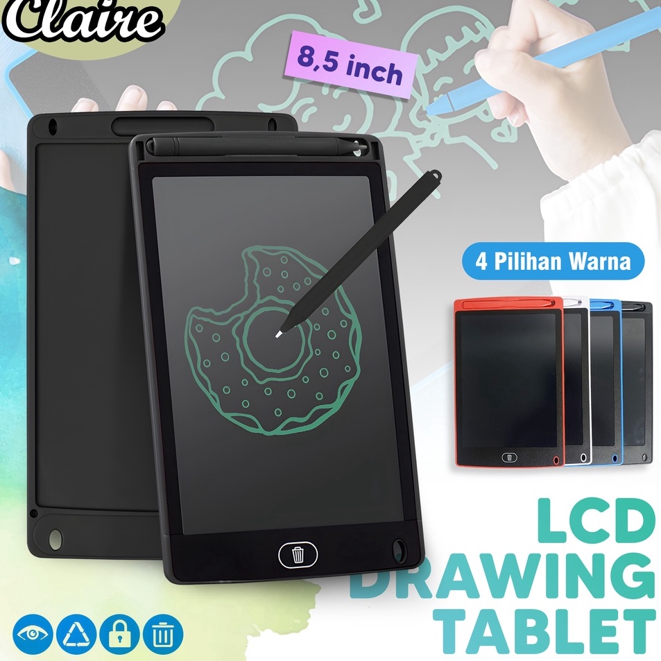 

Sekarang Keren LCD Writing Tablet Drawing Pad Papan Tulis LCD Gambar Mainan 85 Inch Edukasi