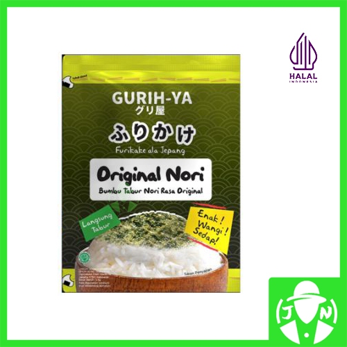 

Gurih Ya Gurihya Seaweed Nori Seasoning (Abon Rumput Laut) Sachet 5.5gr Rasa Original