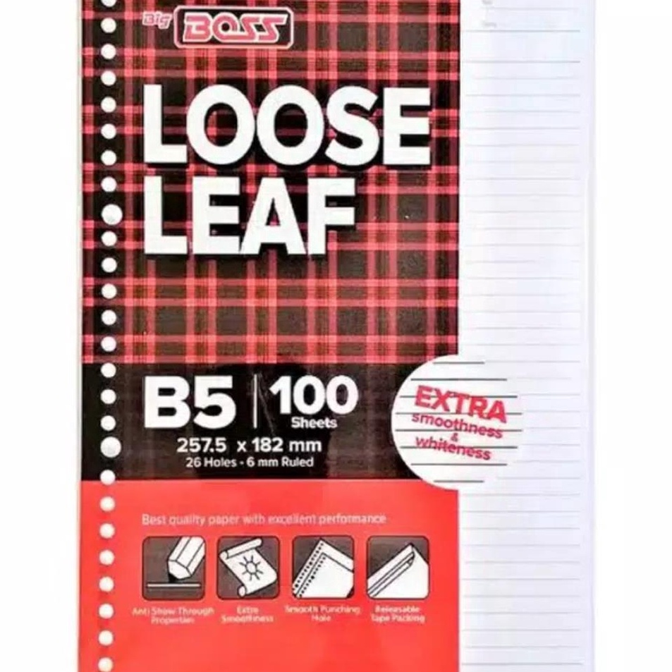 

Paling Menarik DAVISBIGBOSS loose leaf Isi File Binder B5 1