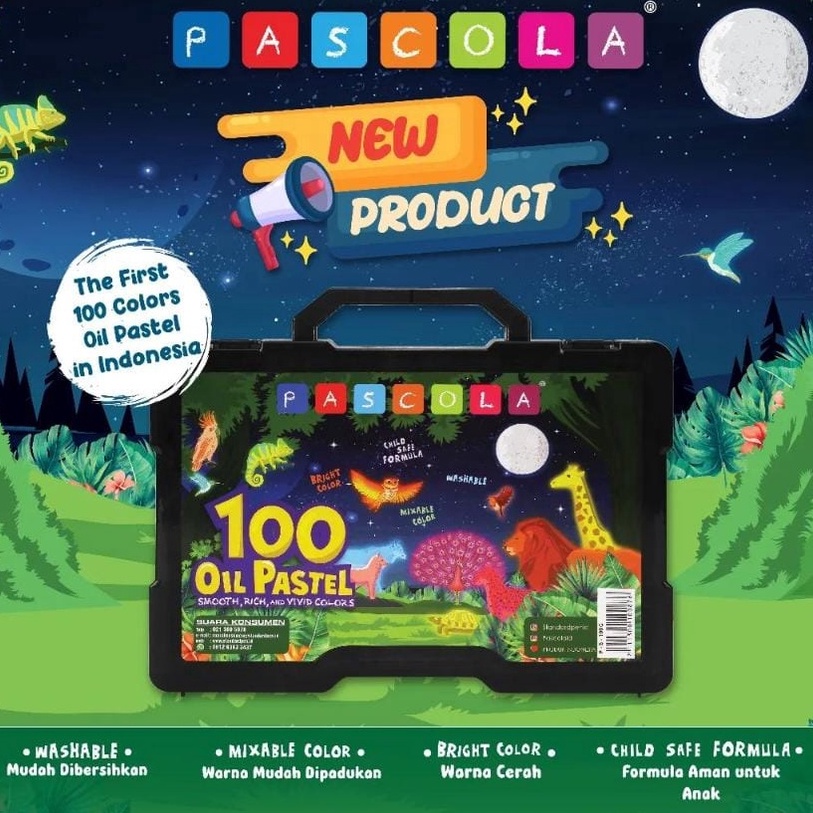 

Diskon Terheboh Crayon Murah PASCOLA 1 warna