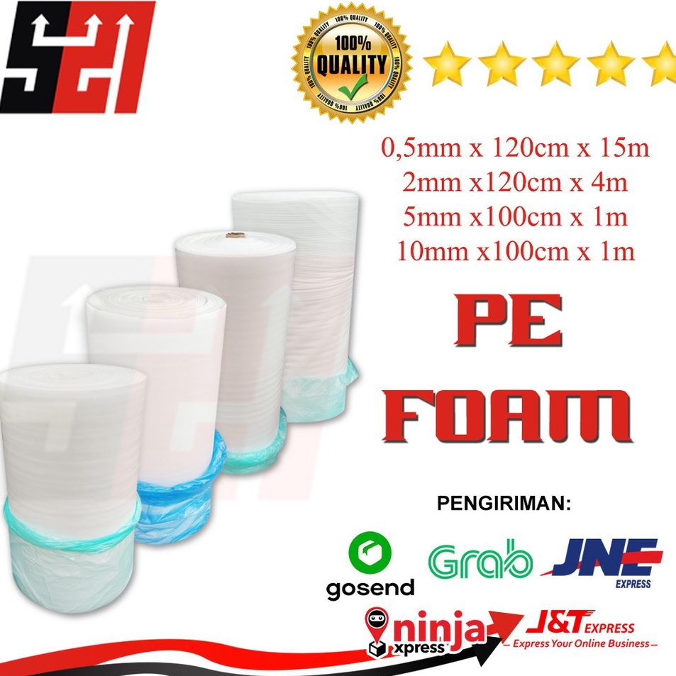 

Baru Kejutan PE Foam Foam Sheet Meteran Aneka Ukuran