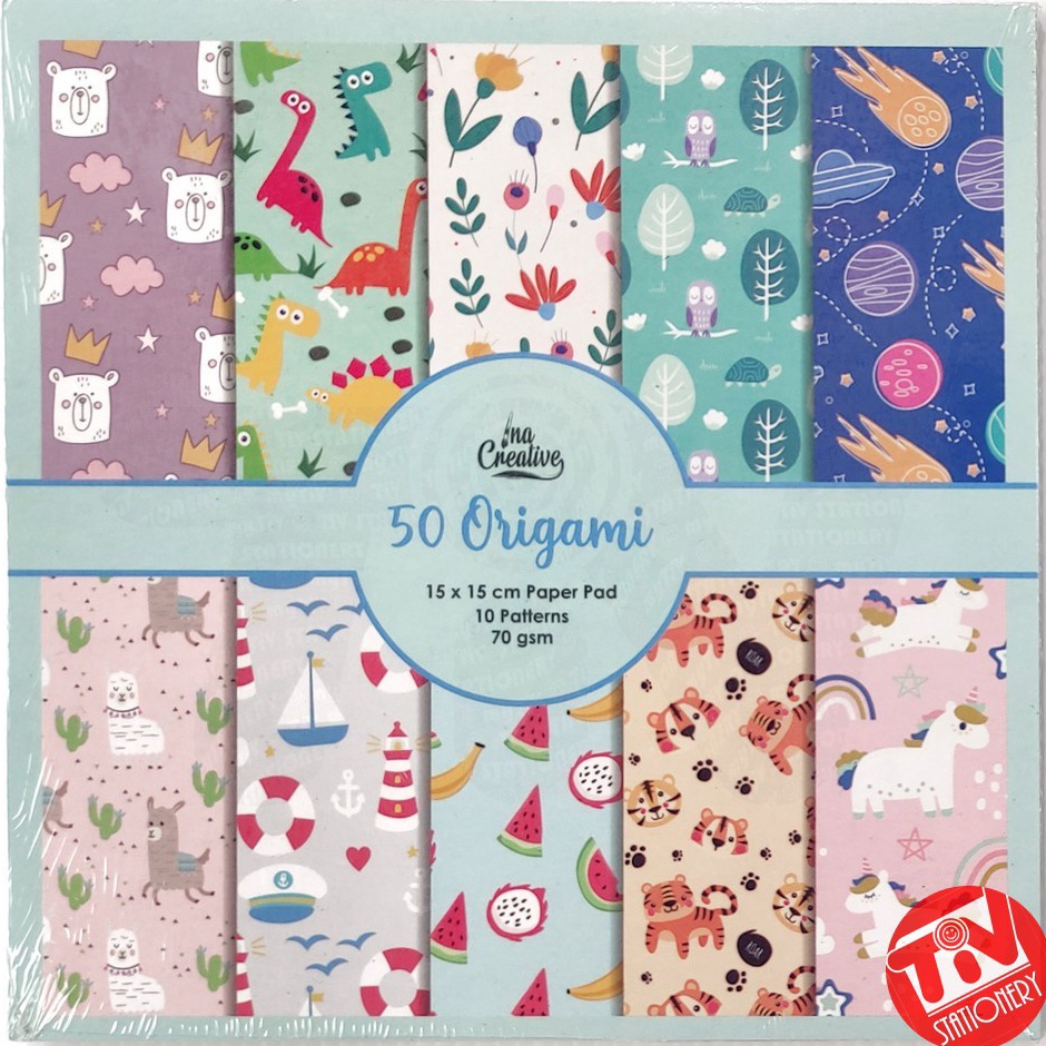

Super Belanja Kertas Origami Ina Creative Motif 15x15 cm 1 pattern 5 lembar