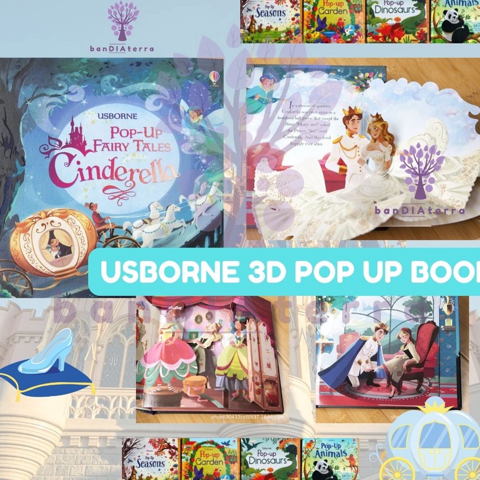 

Super Harga Bandiaterra Usborne 3D Pop Up Activity Book Buku Poup Up 3 Dimensi Anak