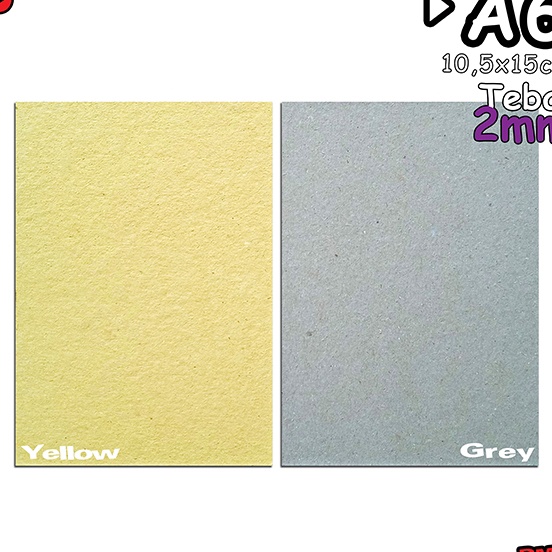 

Get Product Yellow Board A6 Packing photocard Perpack isi 12 pcs