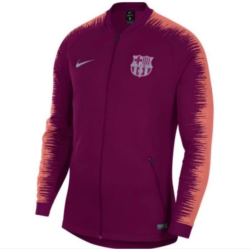 Jaket Barcelona Anthem Original 2018