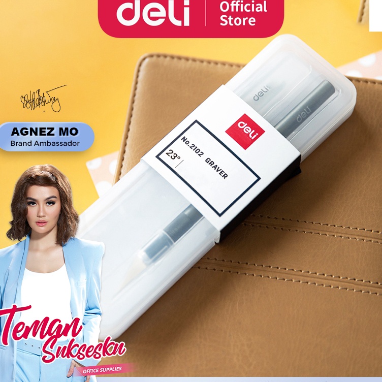 

Diskon Viral Deli Graver Cutter Ukir Bahan Metal Dengan Refill 1pcs 212