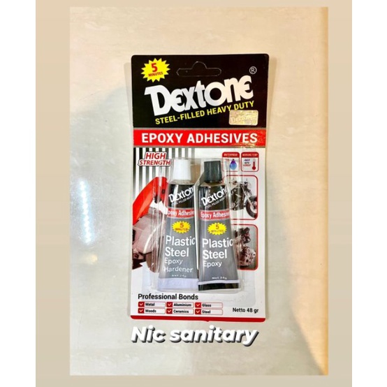 

Baru Terjamin lem Dextone 5 menit Lem epoxy lem besi Dextone