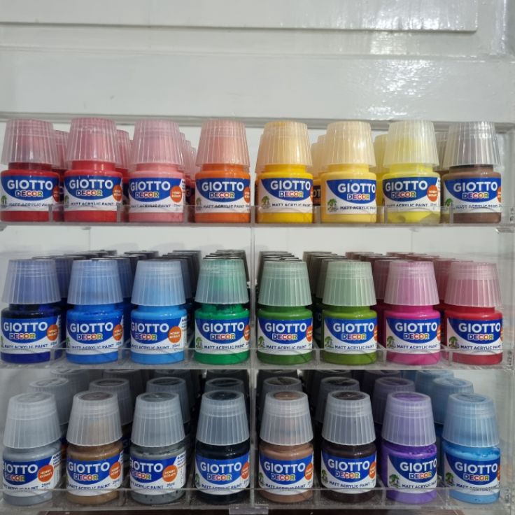 

Super Produsen Cat Akrilik Satuan 25 ml Giotto Decor Matt Acrylic Paint