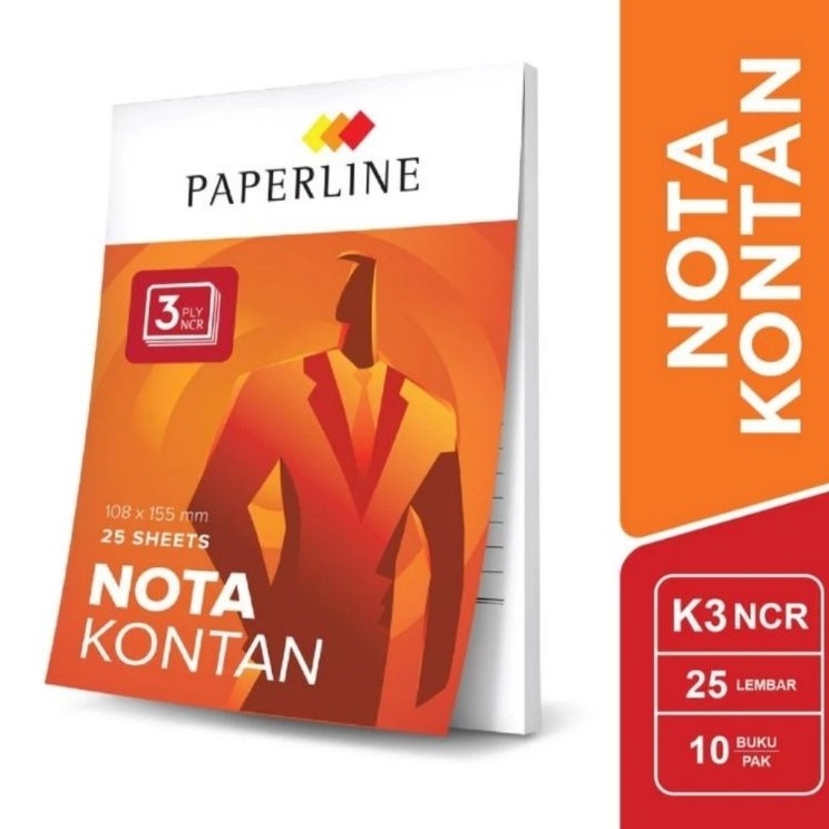 

Super Pembelian Nota Kontan K3 NCR Paperline Kecil 3 Ply 1 Pcs