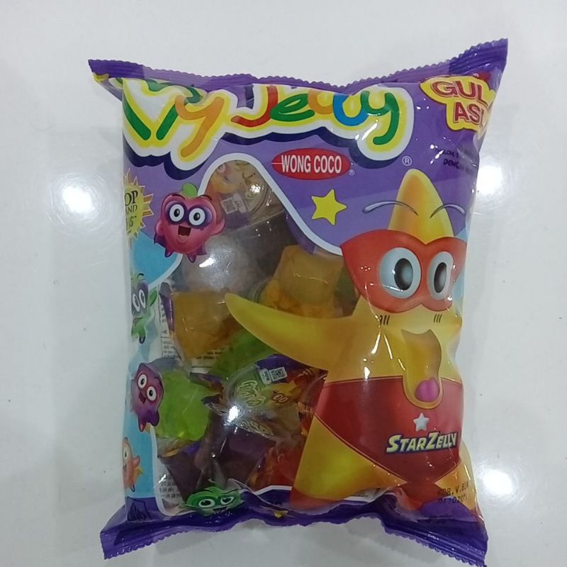 

Wong Coco My Jelly Jeli Aneka Rasa isi 30 pcs @14 g / 420 gram