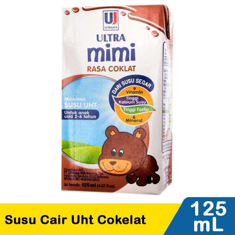

Ultra mimi kids susu UHT coklat 115ml per karton