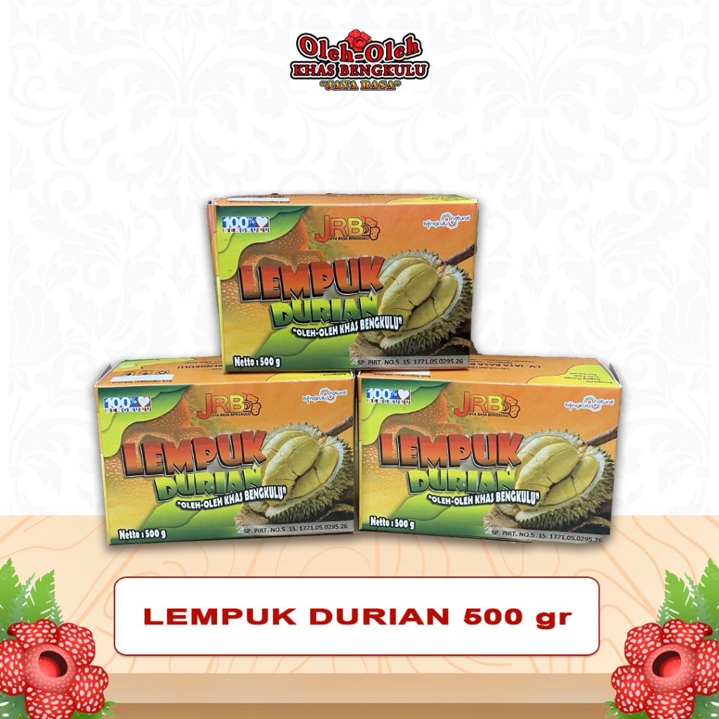 

Lempuk Durian 500 gr / Lempuk Durian Asli / Lempuk Durian Asli Bengkulu / Oleh Oleh Bengkulu
