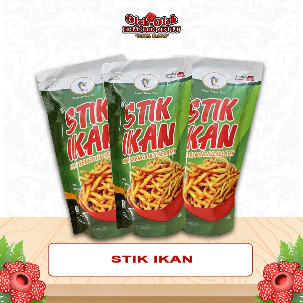 

Stik ikan 100gr / Stik Ikan Asli / Cemilan Bengkulu / Oleh Oleh Bengkulu