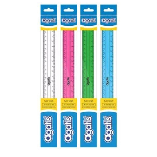 

Penggaris Plastik 30 cm Agatis - Ruler Transparan
