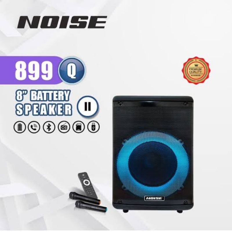 Speaker Bluetooth Portable NOISE 899Q | 8" Woofer
