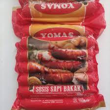 

YOMAS SOSIS BAKAR SAPI ORI 500GRAM ISI 7/ JUMBO