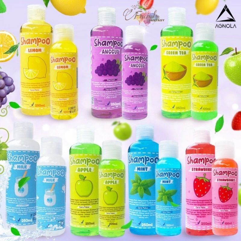 [BPOM] Agnola Shampoo Ala Salon Aroma Buah