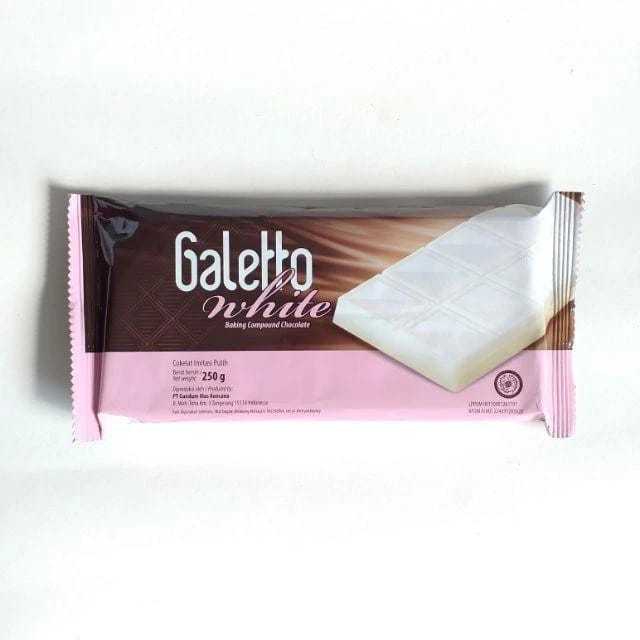 

Sekar_Shop07 Coklat Batangan / Coklat Compound Galetto White Chocolate