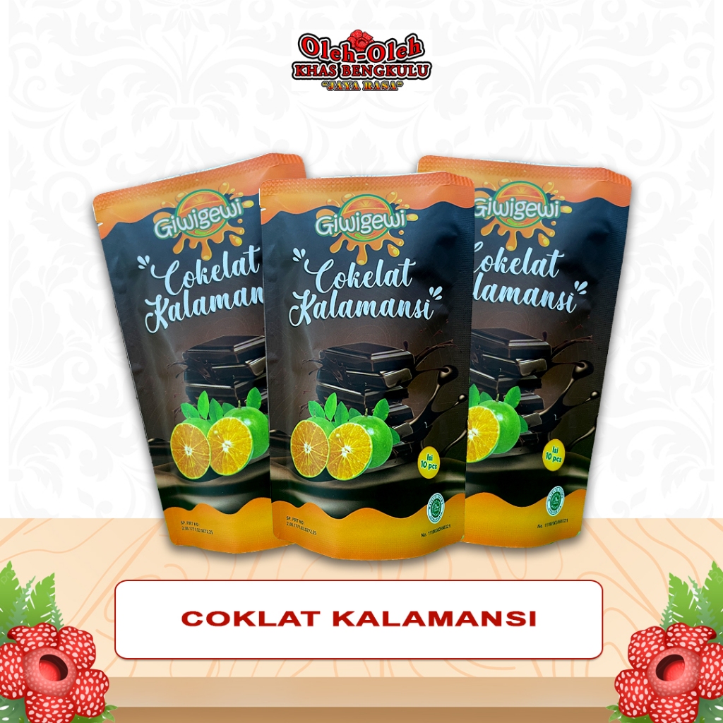 

Cokelat Kalamansi / Coklat Jeruk / Cokelat kalamansi Asli Bengkulu / Oleh Oleh Bengkulu