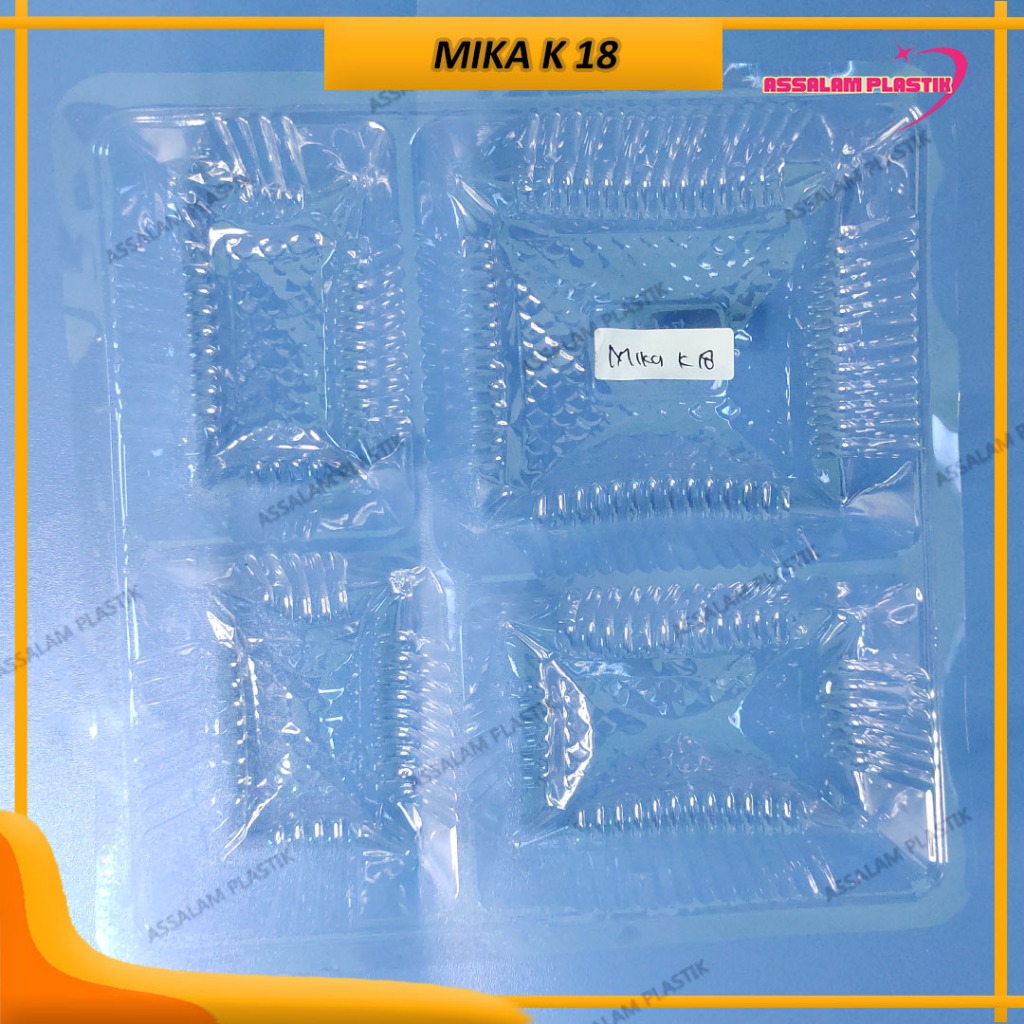Mika K 18 / MIKA KOTAK NASI R8 K18 18X18 / Mika Mika Kotak dus R 18