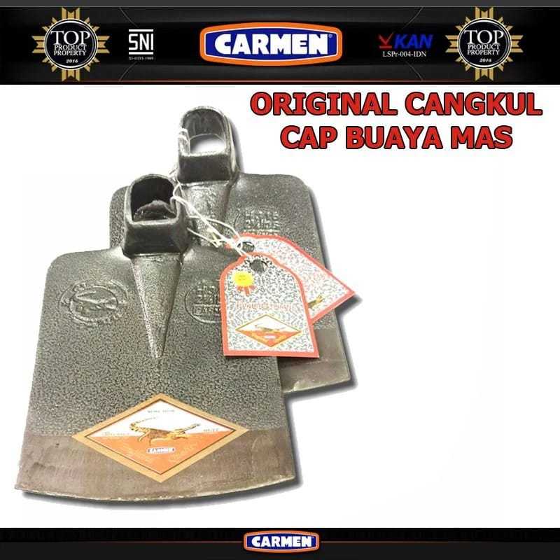 CANGKUL PACUL CAP BUAYA DARAT BAHAN BERKUALITAS ORIGINAL BUAYA EMAS / CARMEN