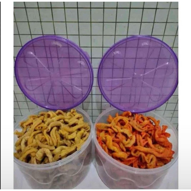 

Usus goreng krispi original dan balado toples