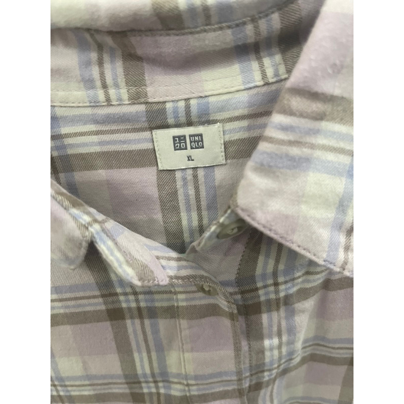 PL kemeja flanel uniqlo