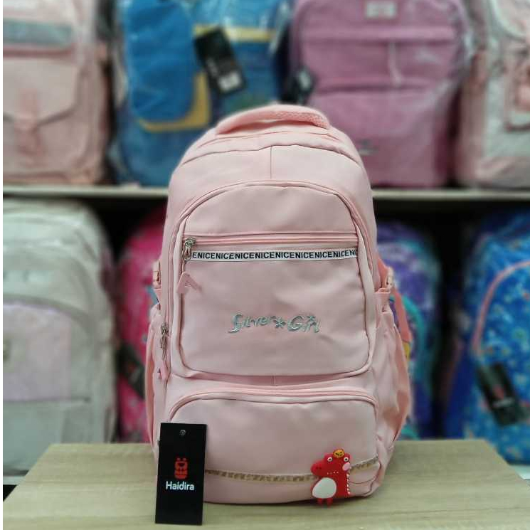 Tas Ransel Sekolah Alto SilverGirl 77095E Backpack Original