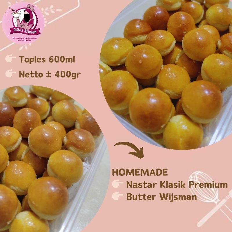 

KUE KERING || NASTAR NANAS KLASIK PREMIUM || BUTTER WIJSMAN