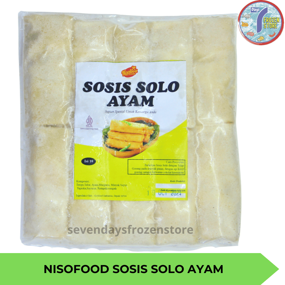 

Nisofood Sosis Solo Ayam Beku Frozen